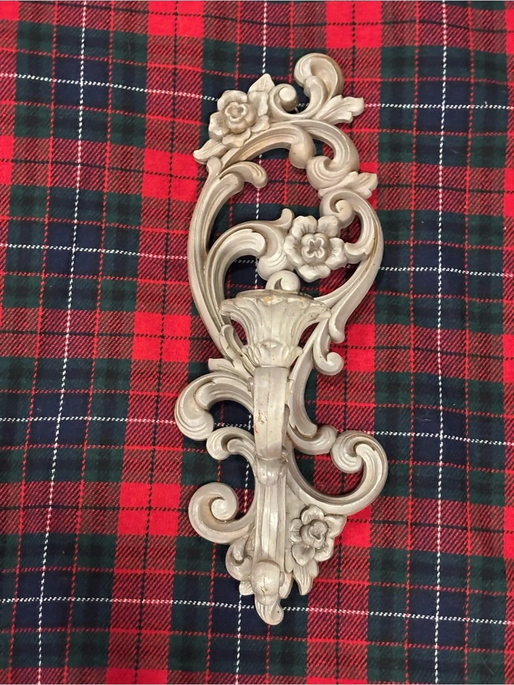 Vintage Homco Wall Sconce Hollywood Regency MCM set of 2